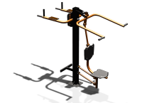 Уличный тренажер "Верхняя тяга Брусья Пресс" УТ339 в Астрахани Уличный тренажер "Верхняя тяга Брусья Пресс" УТ339 в Астрахани