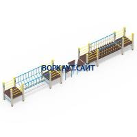 Детский спортивный комплекс Двойной мостик ДСК 3115 в Астрахани