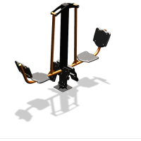 Уличный тренажер  "Жим ногами двойной"  УТ203 в Астрахани