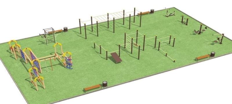 Проект спортивной площадки для любого возраста - 1 096 200 рублей. в Астрахани
