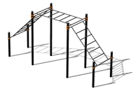 Спортивный комплекс воркаут ВС-192 в Астрахани