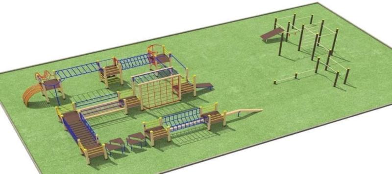 Проект спортплощадки с полосой препятствий - 1 178 100 рублей в Астрахани