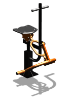 Уличный тренажер "Ковбой" УТ 107 в Астрахани