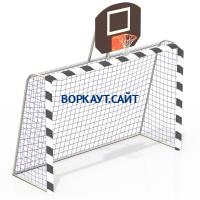 Ворота с баскетбольным щитом СИО 3512 в Астрахани Ворота с баскетбольным щитом СИО 3512 в Астрахани
