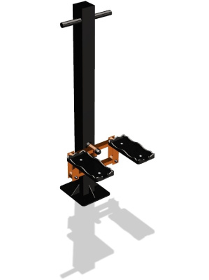 Уличный тренажер "Степпер ручка одинарный" УТ 116 в Астрахани