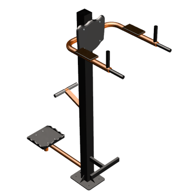 Уличный тренажер "Брусья Пресс Твистер" УТ345 в Астрахани