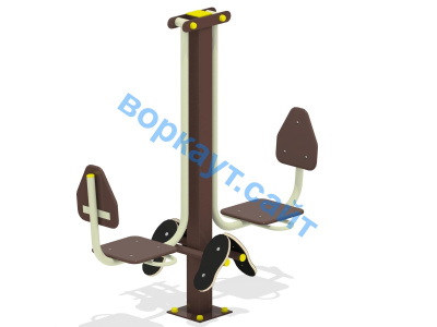 Уличный тренажер "Жим ногами горизонтальный " УТ 003 в Астрахани