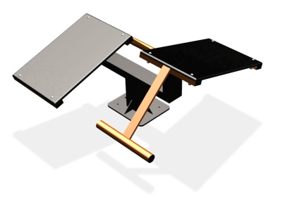 Уличный тренажер  "Скамья для пресса двойная"   УТ213 в Астрахани Уличный тренажер  "Скамья для пресса двойная"   УТ213 в Астрахани