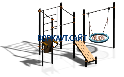 Спортивный комплекс воркаут ВС-111 в Астрахани Спортивный комплекс воркаут ВС-111 в Астрахани