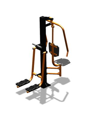 Уличный тренажер "Жим от груди Шпагат" УТ306 в Астрахани