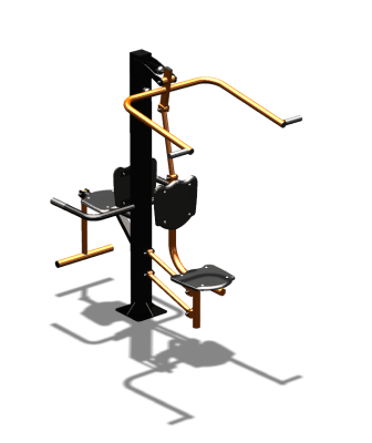 Уличный тренажер "Верхняя тяга Флекс" УТ325 в Астрахани