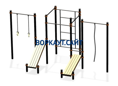Спортивный комплекс воркаут ВС-44 в Астрахани