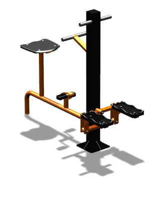 Уличный тренажер "Вело Степпер" УТ319 в Астрахани