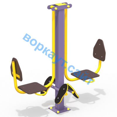 Уличный тренажер "Жим ногами горизонтальный " УТ 003 в Астрахани