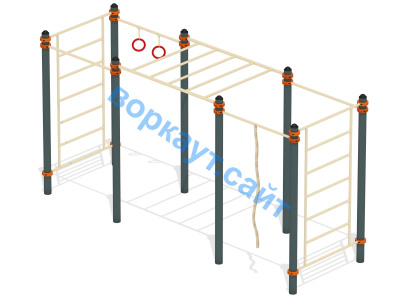 Воркаут комплекс гимнастический  ВС-24 в Астрахани