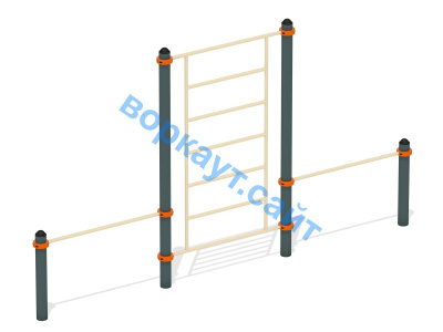 Шведская стенка с перекладинами ВС-13 в Астрахани