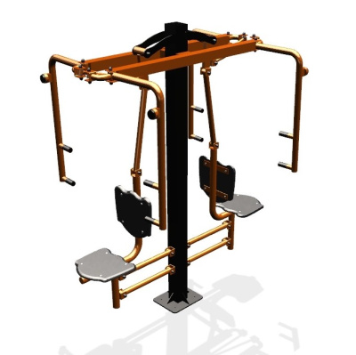 Уличный тренажер "Баттерфляй двойной"   УТ208 в Астрахани