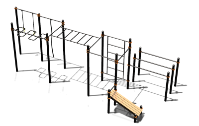 Спортивный комплекс воркаут ВС-77 в Астрахани