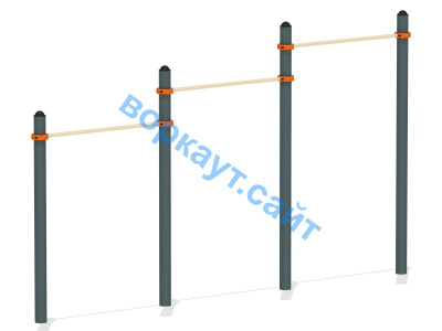 Турник тройной ВС-4 в Астрахани