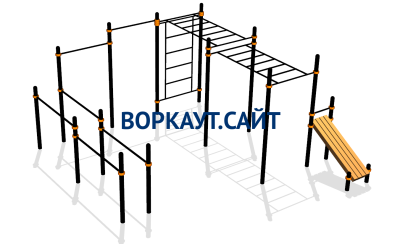 Спортивный комплекс воркаут ВС-109 в Астрахани