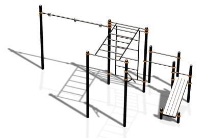Спортивный комплекс воркаут ВС-87 в Астрахани