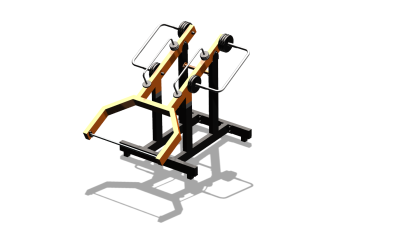 Силовой уличный тренажер  "Мультиштанга"  УТ417 в Астрахани