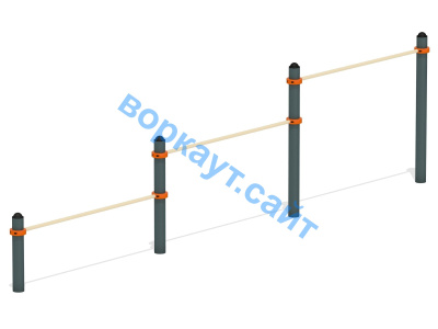 Каскад турников тройной ВС-6 в Астрахани