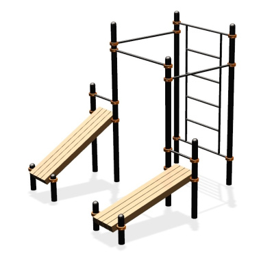 Спортивный комплекс воркаут ВС-42 в Астрахани