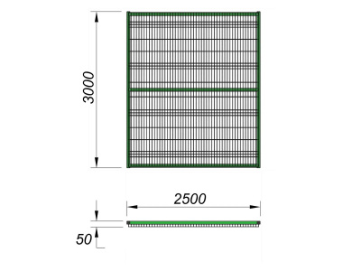 Ограждение спортивной площадки 2500х3000 МАФ 5103 в Астрахани