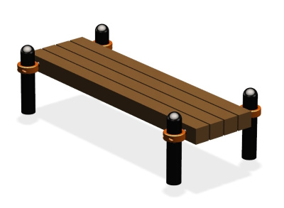 Воркаут скамья ВС-38 в Астрахани