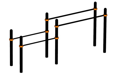 Брусья разновысокие ВС-15 в Астрахани