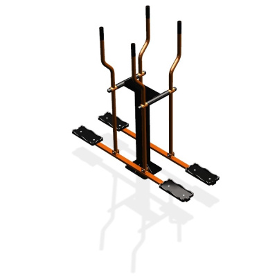 Уличный тренажер  "Лыжи двойные"   УТ210 в Астрахани