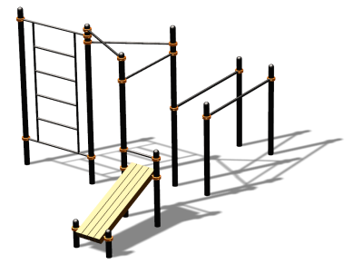 Спортивный комплекс воркаут ВС-140 в Астрахани