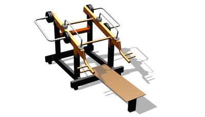 Силовой уличный тренажер  "Жим от груди"  УТ422 в Астрахани Силовой уличный тренажер  "Жим от груди"  УТ422 в Астрахани
