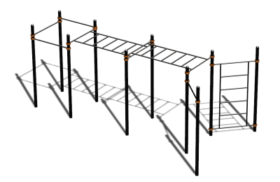 Спортивный комплекс воркаут ВС-118 в Астрахани