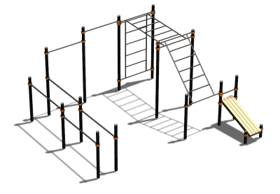 Спортивный комплекс воркаут ВС-146 в Астрахани