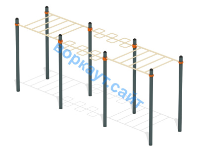 Воркаут комплекс рукоходов ВС-22 в Астрахани