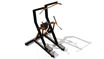 Силовой уличный тренажер  "Комбинированный станок"  УТ416 в Астрахани