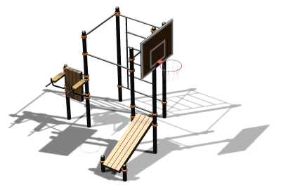 Спортивный комплекс воркаут ВС-155 в Астрахани