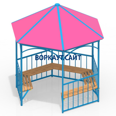 Беседка с лавками МАФ 4120 в Астрахани