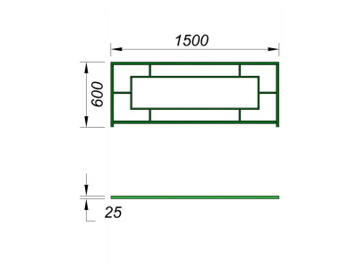 Ограждение площадки МАФ 5000 в Астрахани