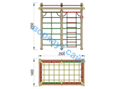 Детский спортивный комплекс ДСК 3108 в Астрахани
