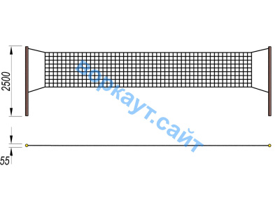 Волейбольные стойки СИО 3515 в Астрахани