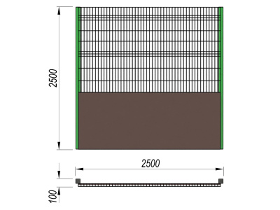 Ограждение хоккейной коробки МАФ 5202 в Астрахани Ограждение хоккейной коробки МАФ 5202 в Астрахани