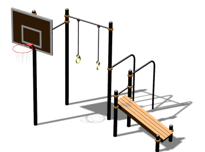 Спортивный комплекс воркаут ВС-143 в Астрахани