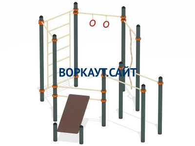 Спортивный комплекс воркаут ВС-49 в Астрахани