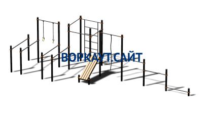 Спортивный комплекс воркаут ВС-83 в Астрахани